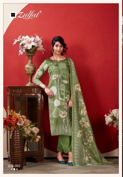 Zulfat roshni vol 2 sambalpuri dress material wholesale